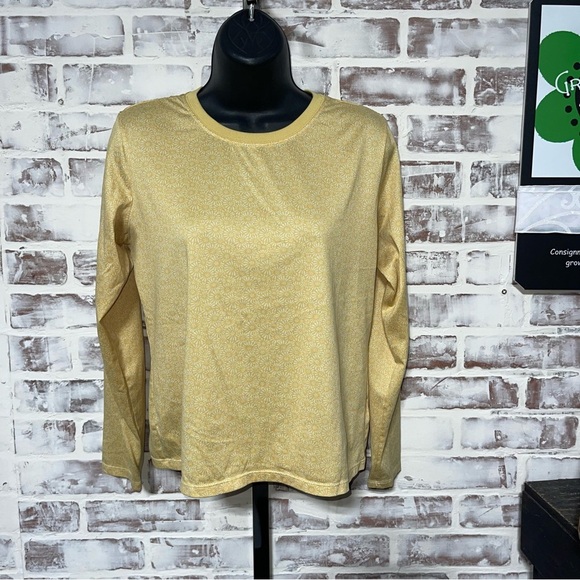 Patagonia Yellow Floral crop Blouse - Picture 1 of 6